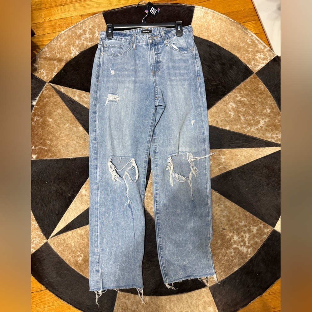 Express Women’s Denim Relaxed Jeans #0039